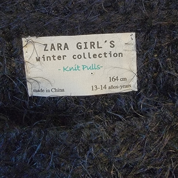 Zara Girls Ombre Sweater 13-14 Years Old - Picture 2 of 6